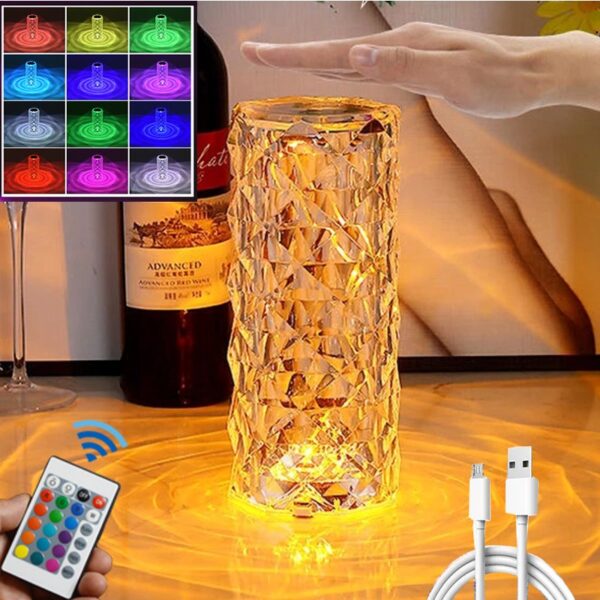 LED Crystal Table Lamp - Image 5